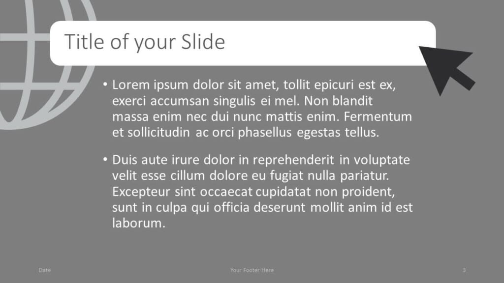 Free SECURITY Template for Google Slides – Title and Content Slide (Variant 2)