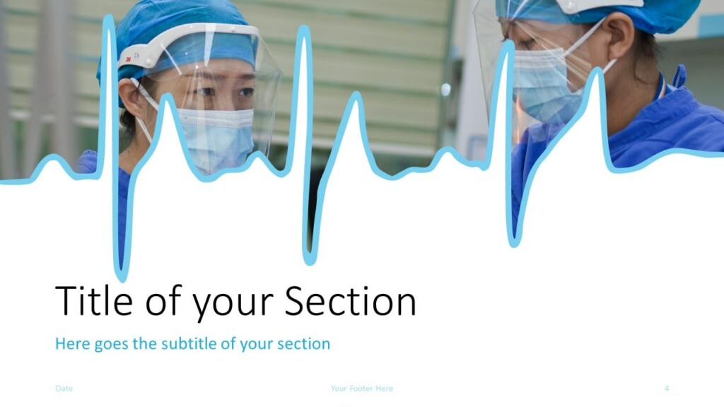 Free DOCTOR Template for Google Slides – Section Slide (Variant 1)