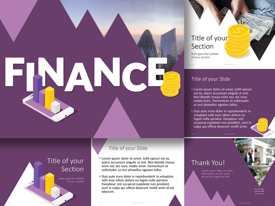 Free FINANCE Template for PowerPoint and Google Slides