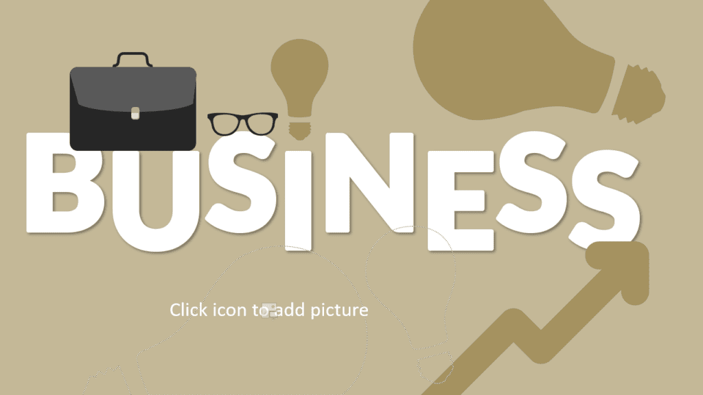 Free BUSINESS Template for Google Slides - Cover Slide