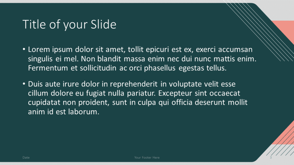 Free Onward Template for Google Slides – Title and Content Slide (Variant 2)