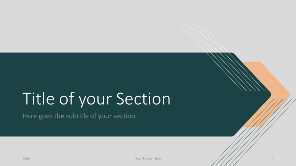 Free Onward Template for Google Slides – Section Slide (Variant 1)