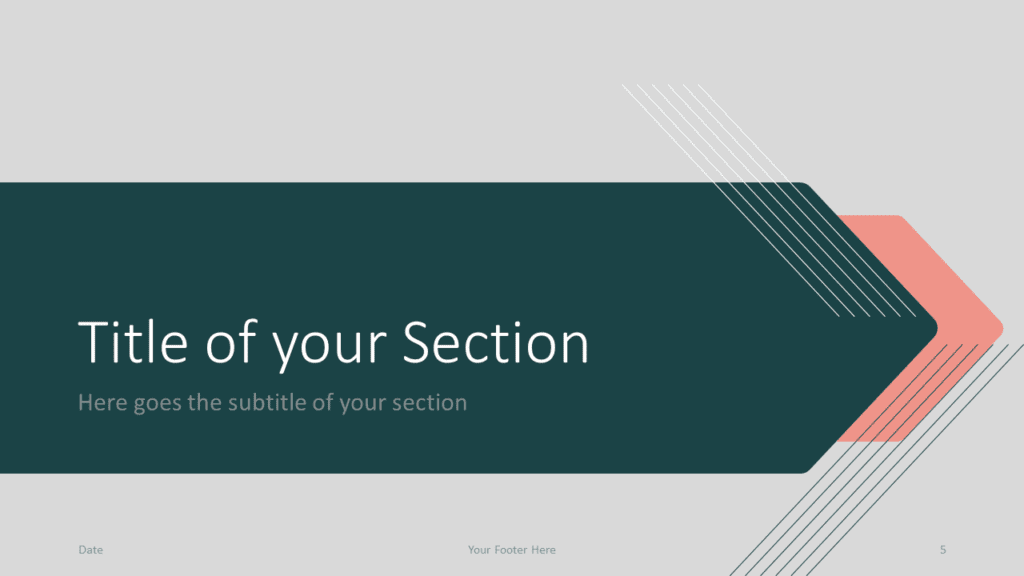 Free Onward Template for Google Slides – Section Slide (Variant 2)