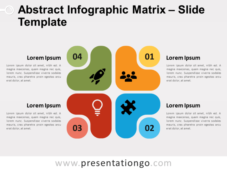 Free Abstract Matrix for PowerPoint