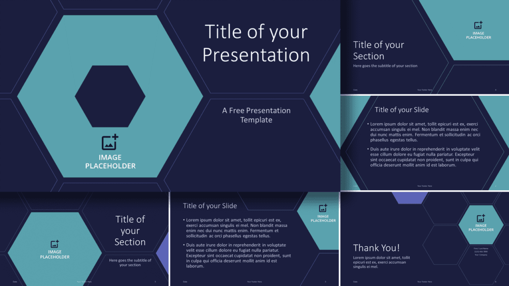 Free Beehive Tech Template for Google Slides and PowerPoint