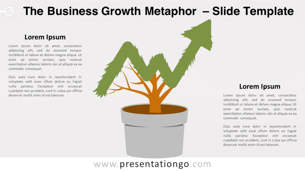Free The Business Growth Metaphor for PowerPoint and Google Slides