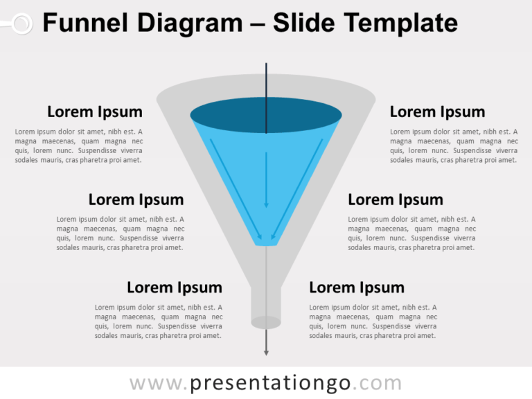 Free Funnel Diagram for PowerPoint
