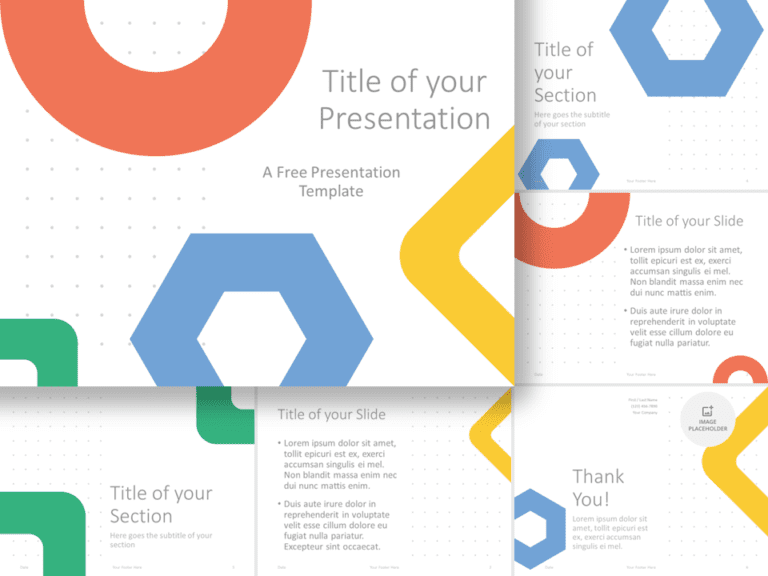 Plantilla de Geometría Gratis Para PowerPoint Y Google Slides