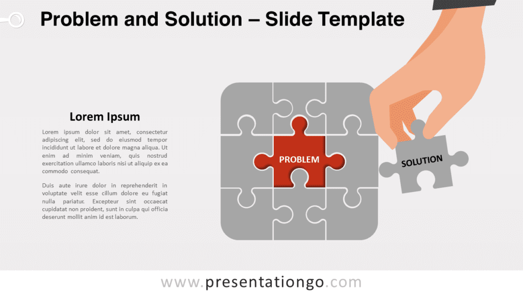 Free Problem and Solution for PowerPoint and Google Slides