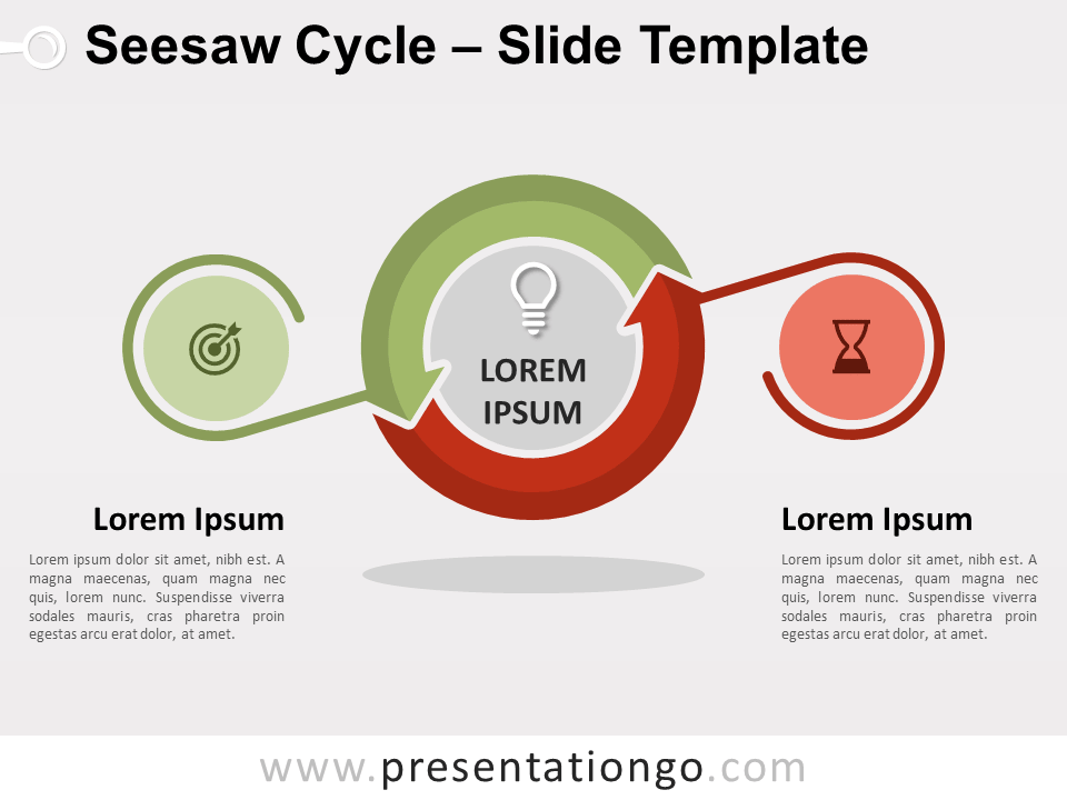 Free Seesaw Cycle for PowerPoint