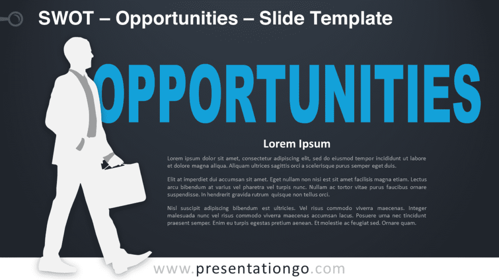 Free SWOT - Opportunities Template for PowerPoint and Google Slides