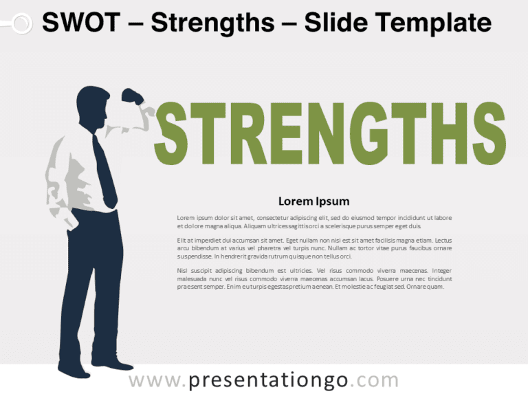 Free SWOT - Strengths for PowerPoint