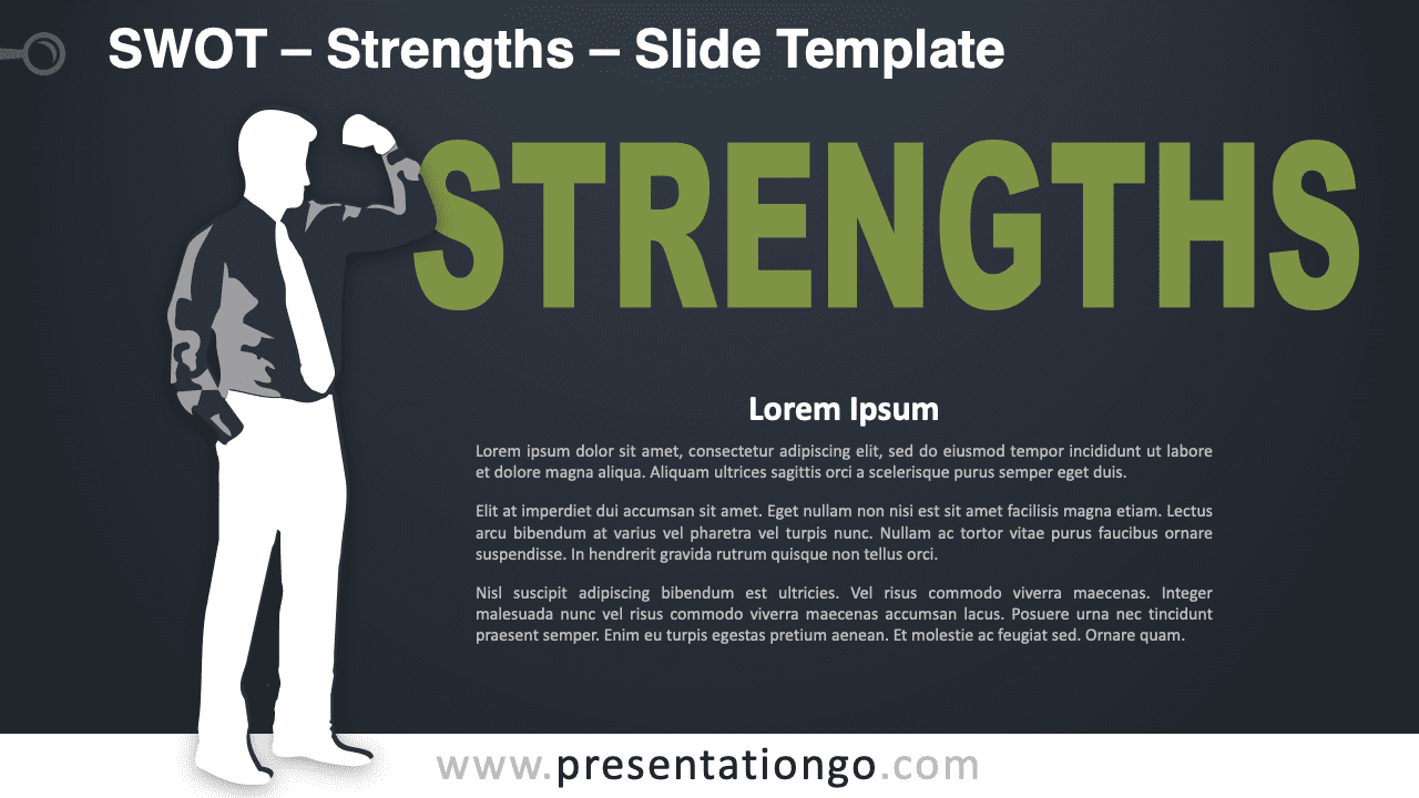 Free SWOT - Strengths Template for PowerPoint and Google Slides