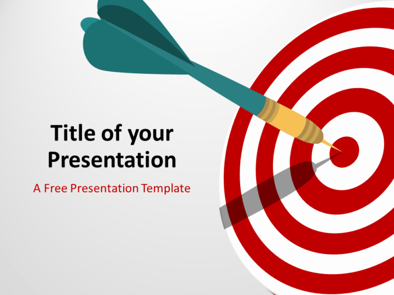 Free Target Template for PowerPoint
