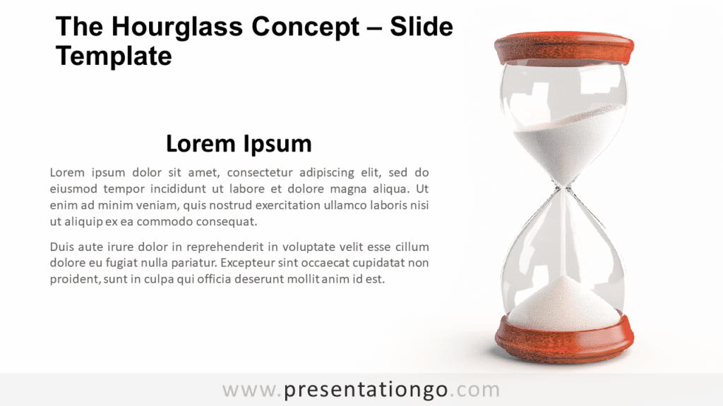 Free The Hourglass Concept for PowerPoint and Google Slides